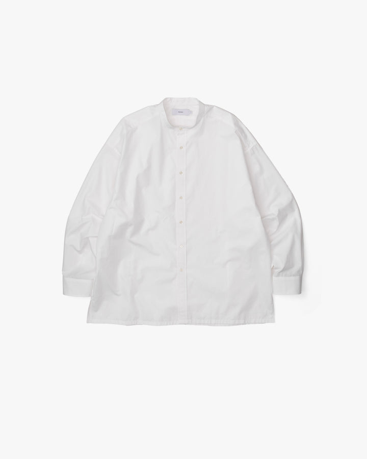 High Count Band Collar Shirt