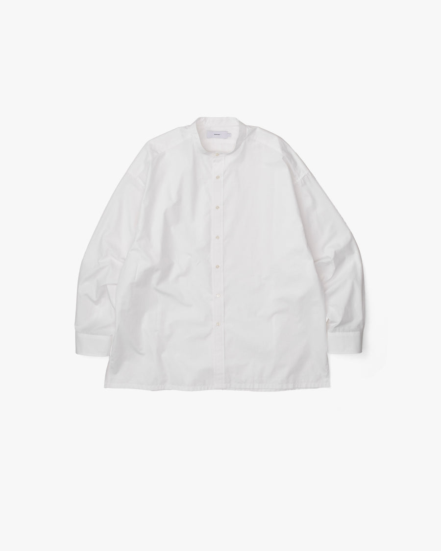High Count Band Collar Shirt