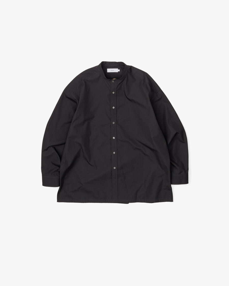High Count Band Collar Shirt