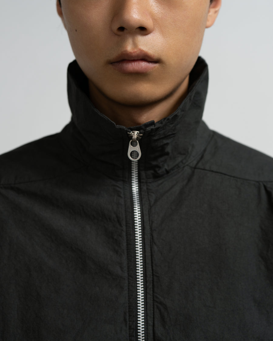 Fabric Forming Balmacaan Jacket
