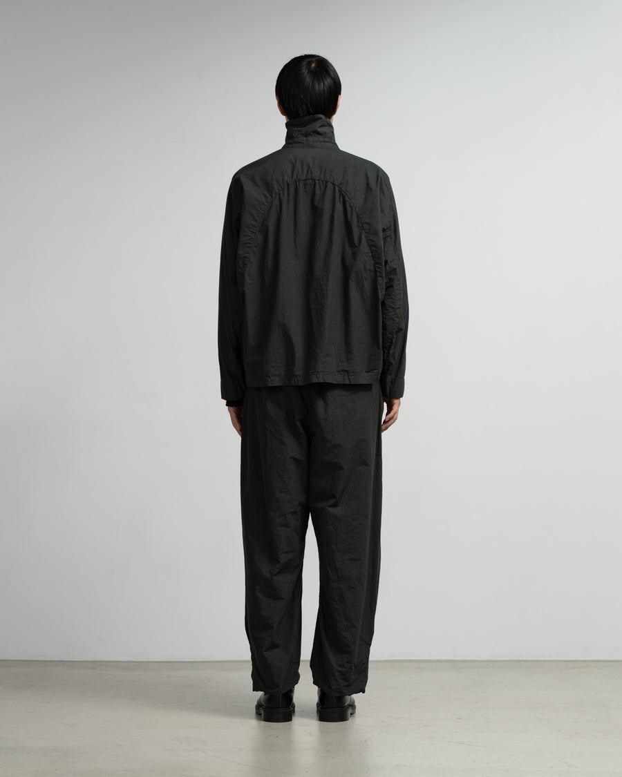 Fabric Forming Balmacaan Jacket