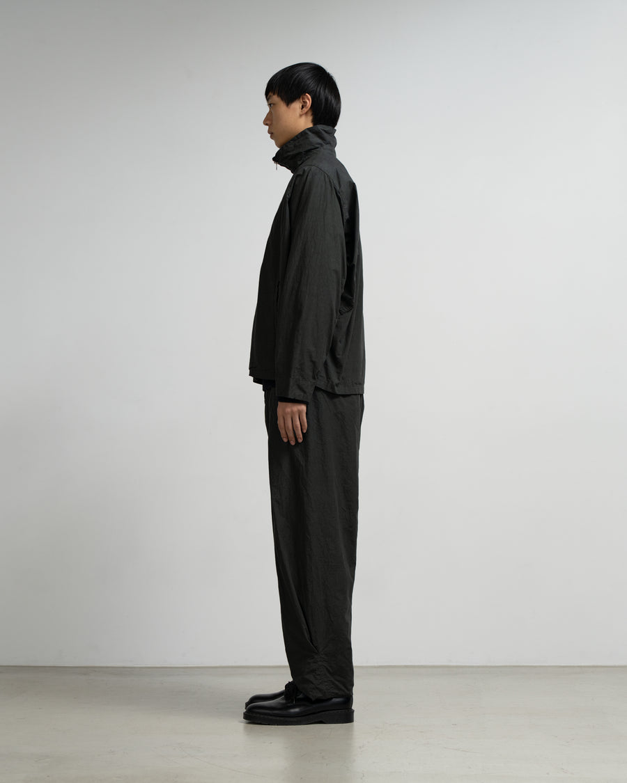 Fabric Forming Balmacaan Jacket