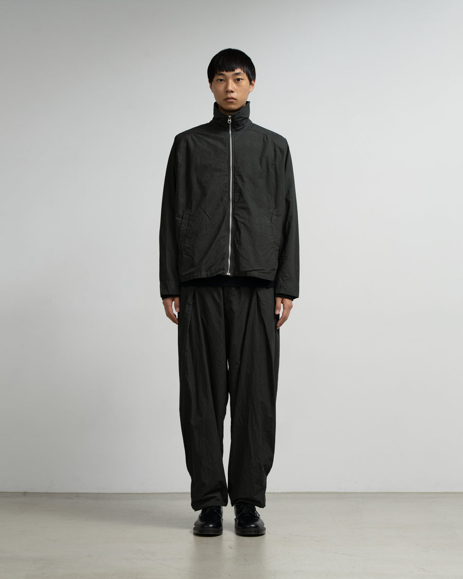 Fabric Forming Balmacaan Jacket