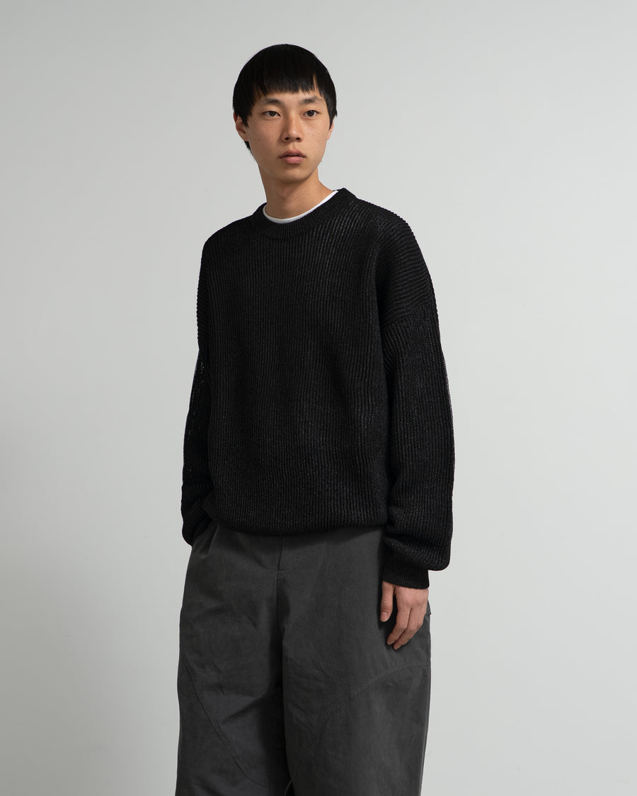 WASHI PAPER DROPSHOULDER SWEATER
