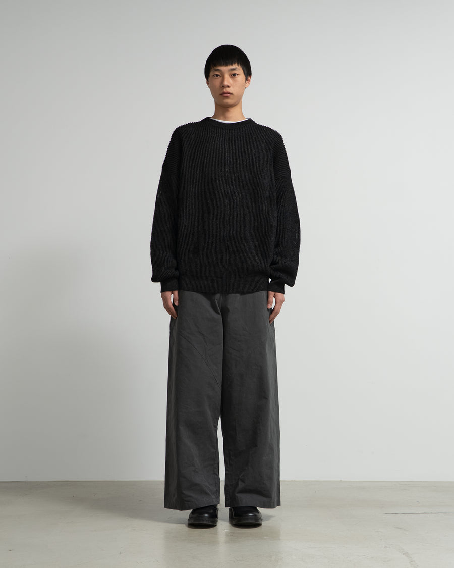 WASHI PAPER DROPSHOULDER SWEATER