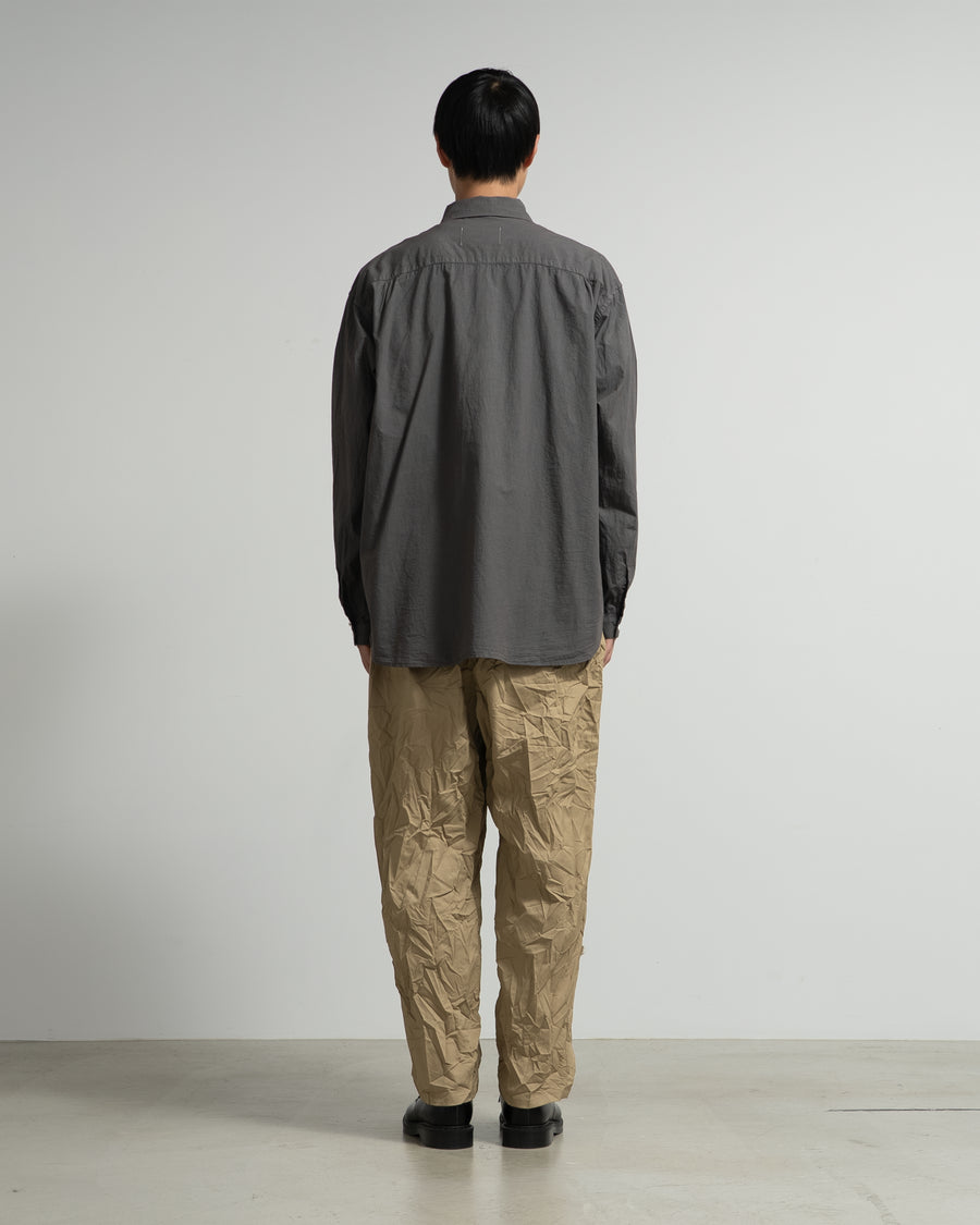 Tapered pants（crease finish）