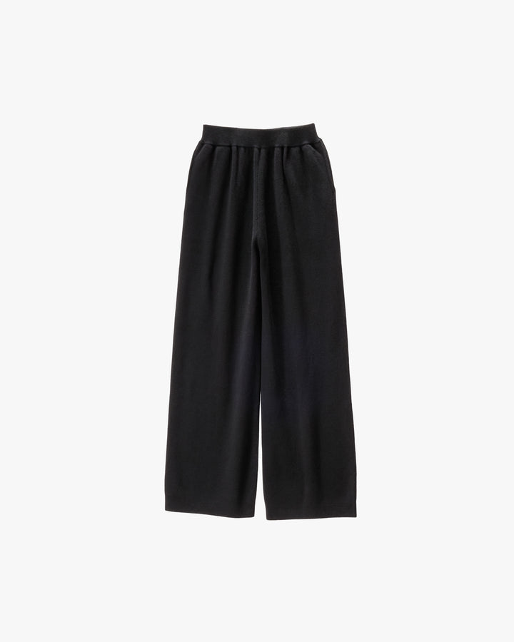 -SALE- Mercerized Fine Wool Knit Pants
