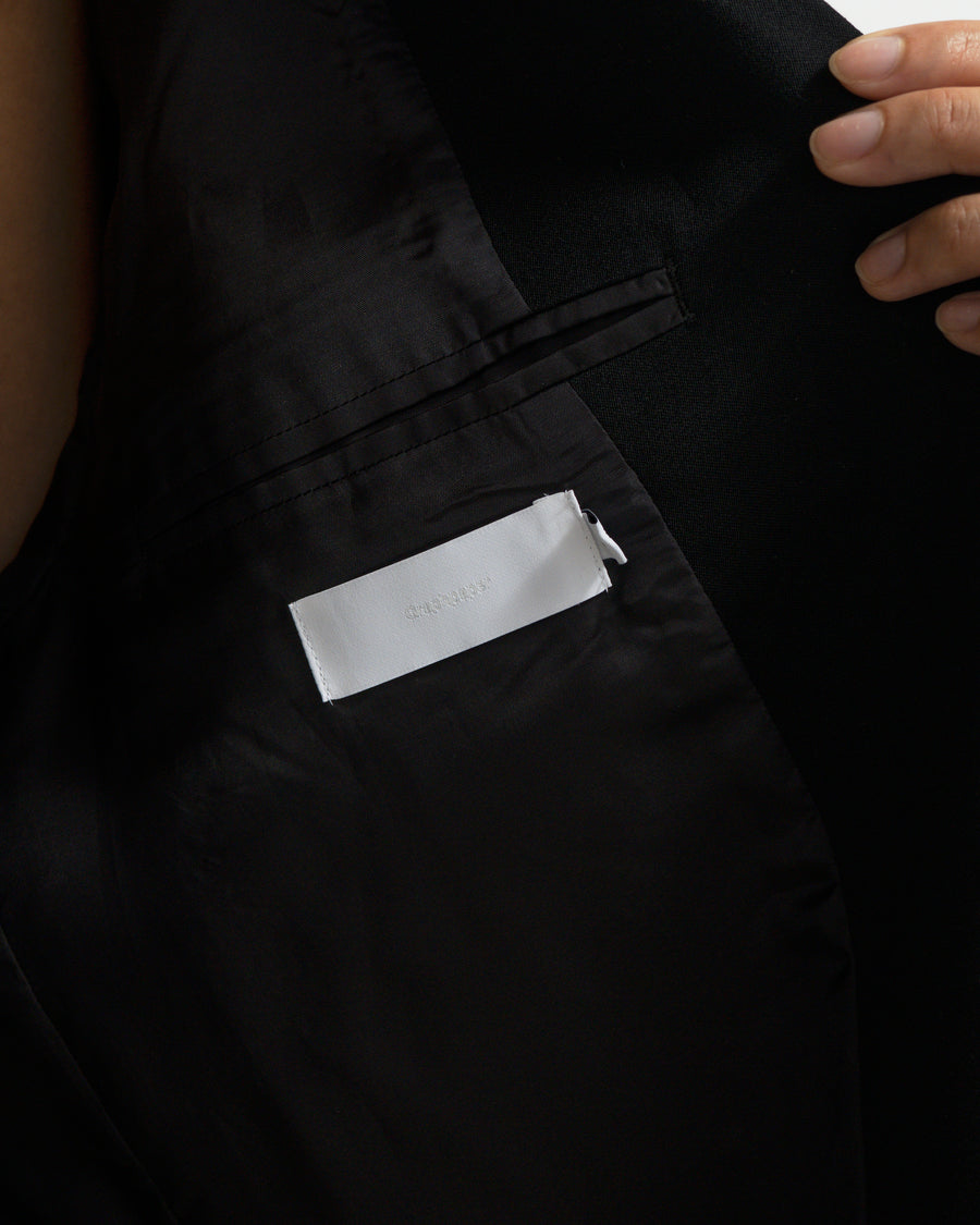 Wool Doeskin Oversized Jacket