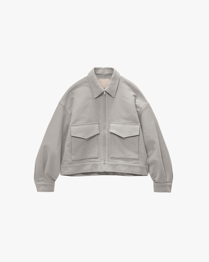 Cotton Double Serge Zip Jacket