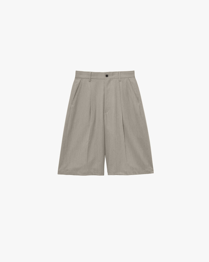 Fine Wool Saxony Shorts