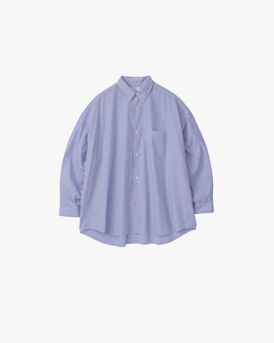 Broad L/S Oversized Regular Collar Shirt