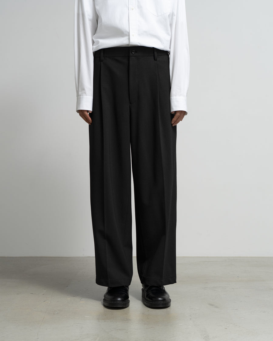 SIDOGRAS Melange Ponte Wide Slacks