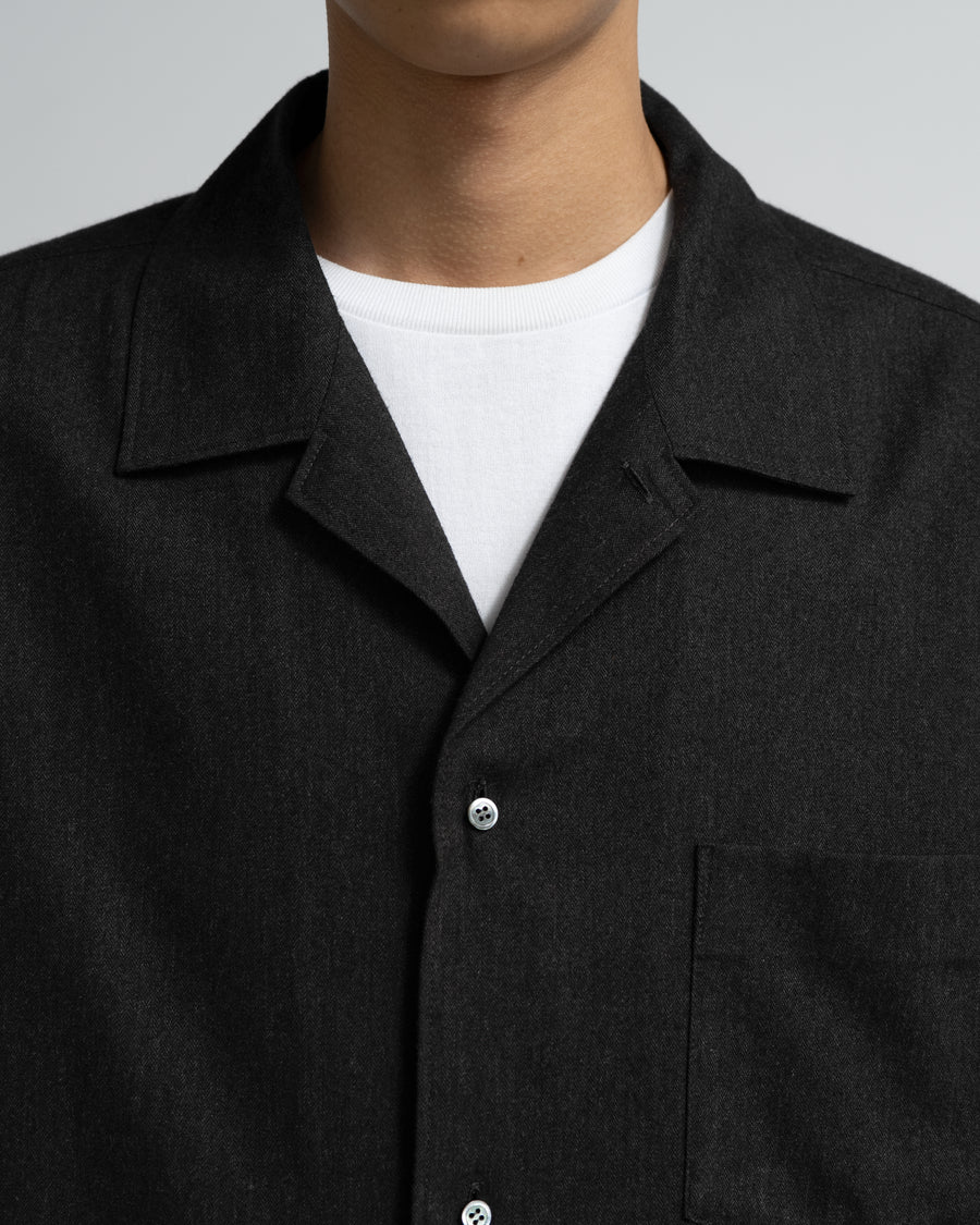 SIDOGRAS Cotton Herringbone Flannel Sleeping Shirt