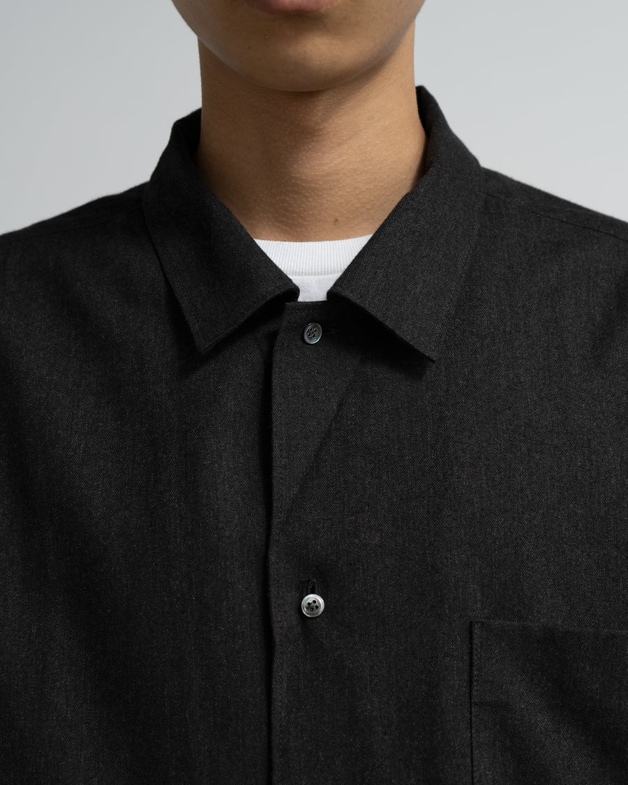SIDOGRAS Cotton Herringbone Flannel Sleeping Shirt