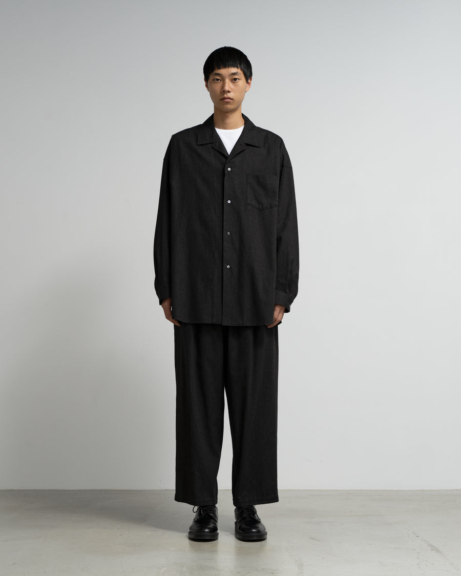 SIDOGRAS Cotton Herringbone Flannel Sleeping Shirt