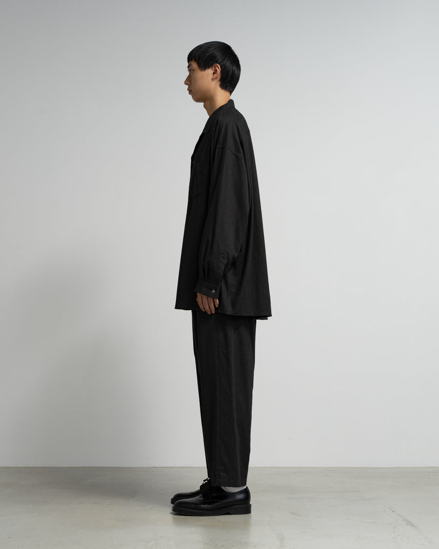 SIDOGRAS Cotton Herringbone Flannel Sleeping Shirt