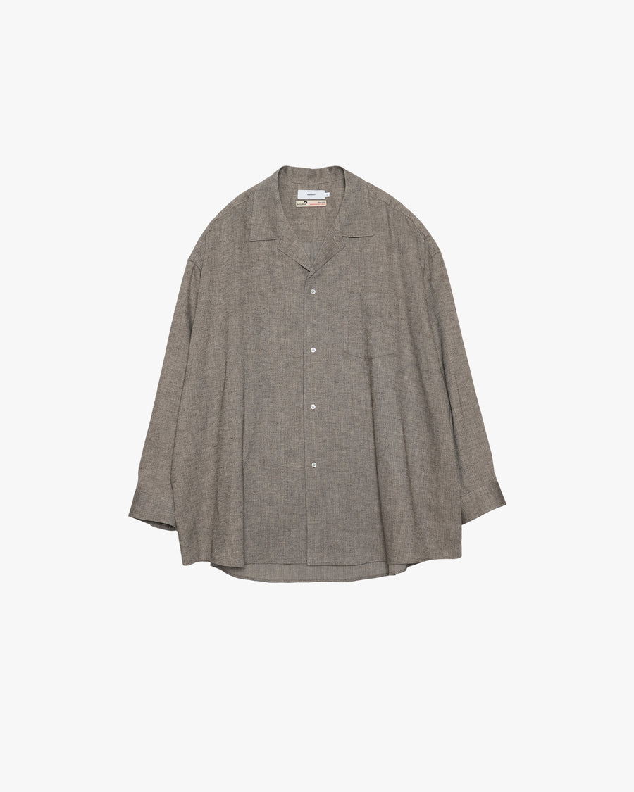 SIDOGRAS Cotton Herringbone Flannel Sleeping Shirt