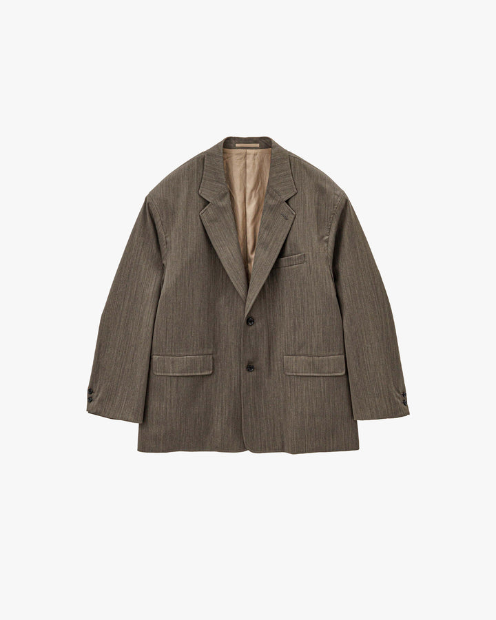 Melange Herringbone Sack Jacket