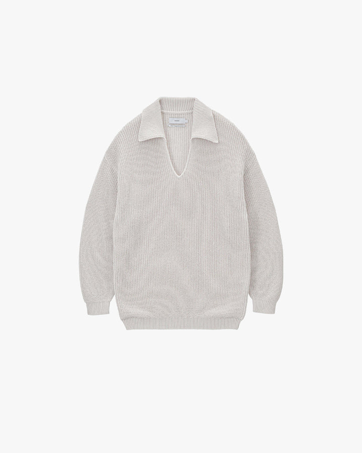 Coiled Wool Nylon Skipper Knit