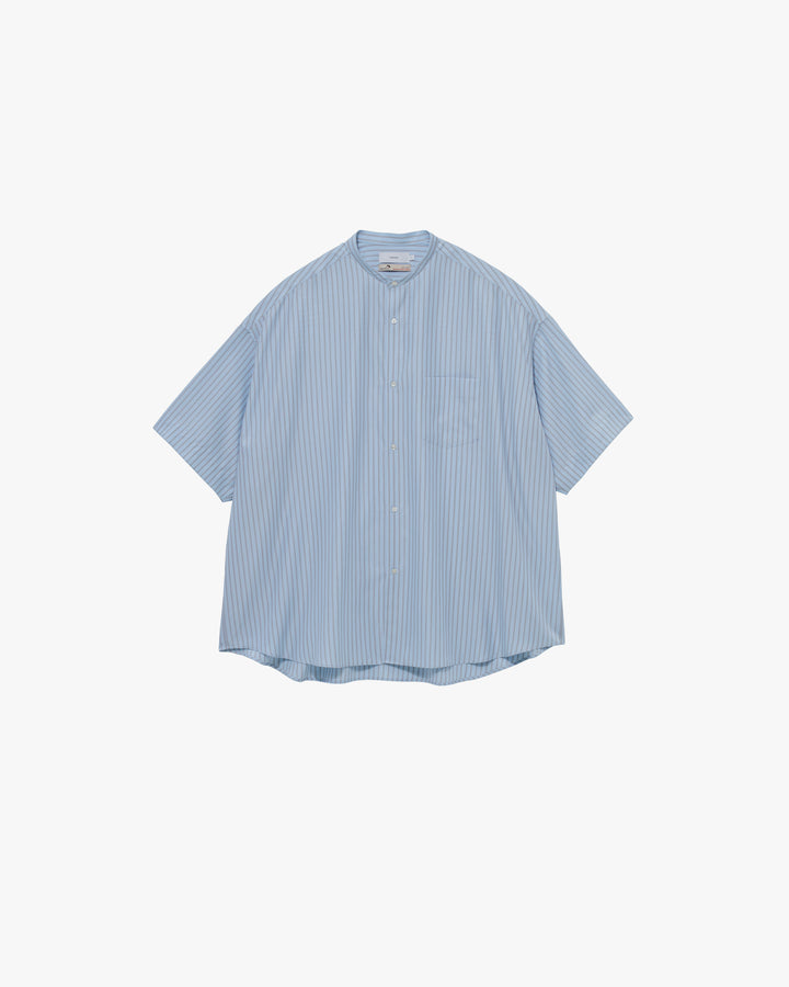 SIDOGRAS S/S Oversized Band Collar Shirt