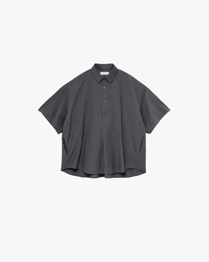 Cotton Linen Seersucker S/S Pullover Shirt