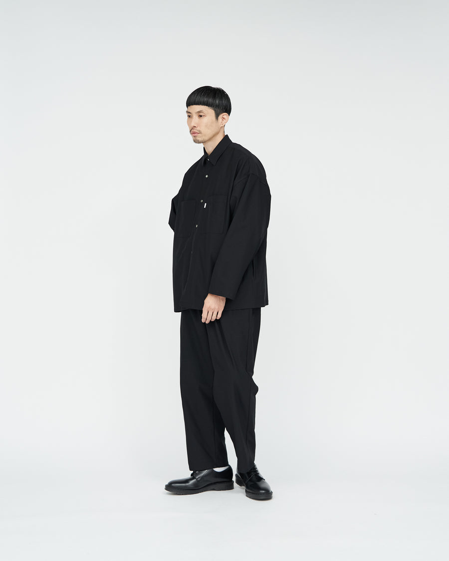 Ripple Jersey Wide Tapered Chef Pants