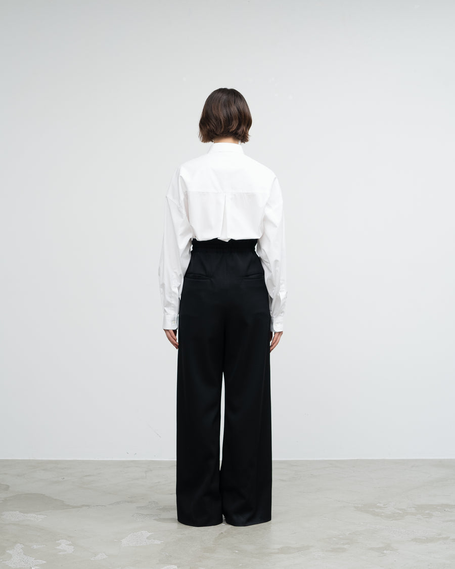 High Count Broad L/S Oversized Regular Collar Shirt