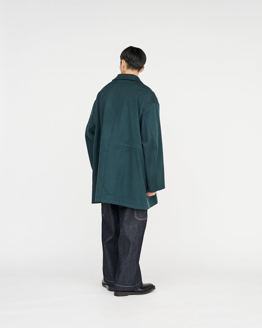 Back Twill Satin Coat