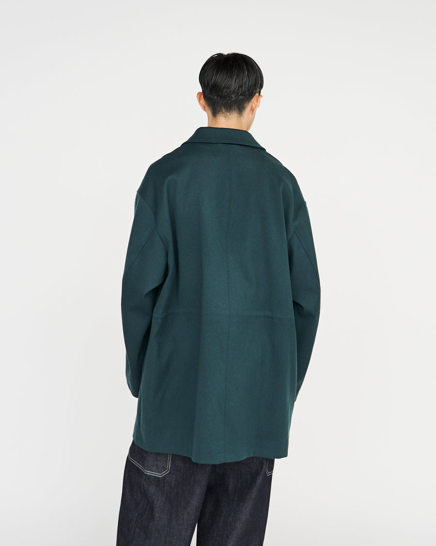 Back Twill Satin Coat