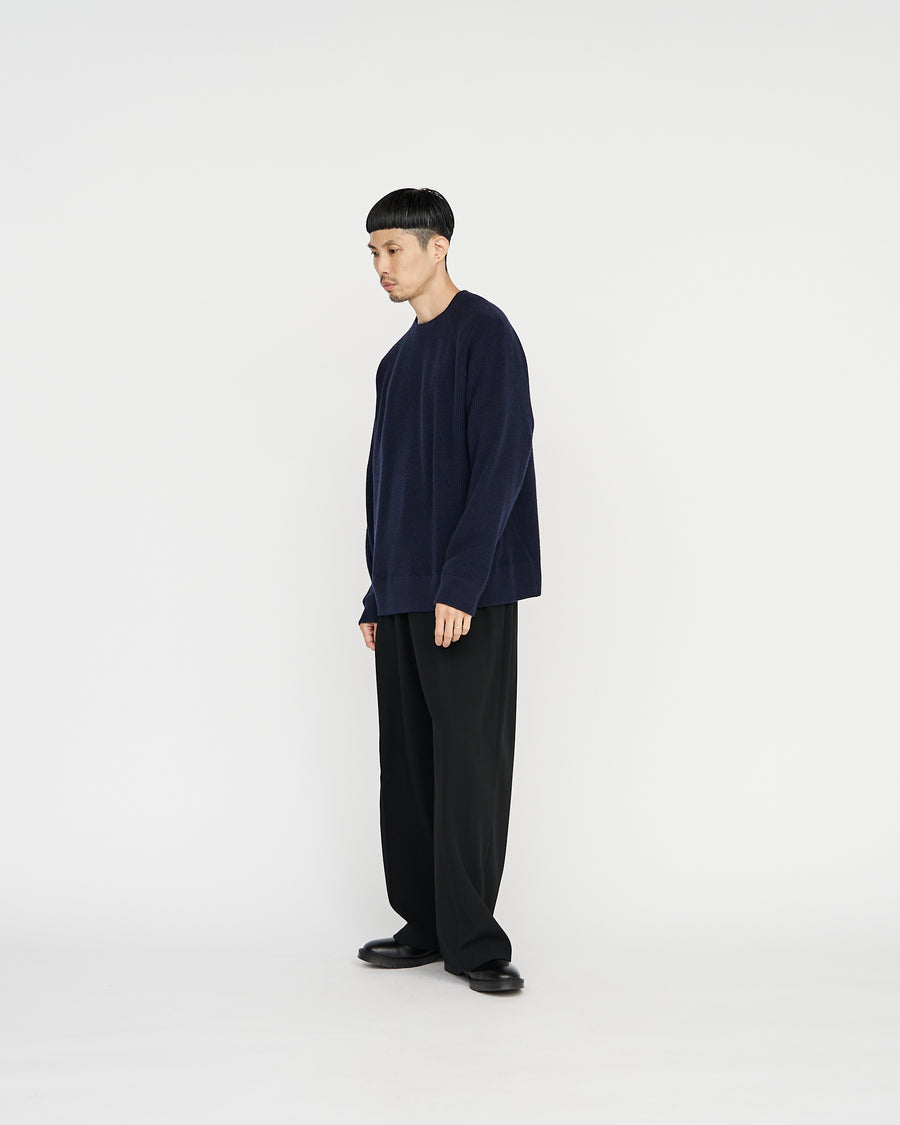 BODHI for Graphpaper Waffle Cashmere Raglan Long Sleeve Tee