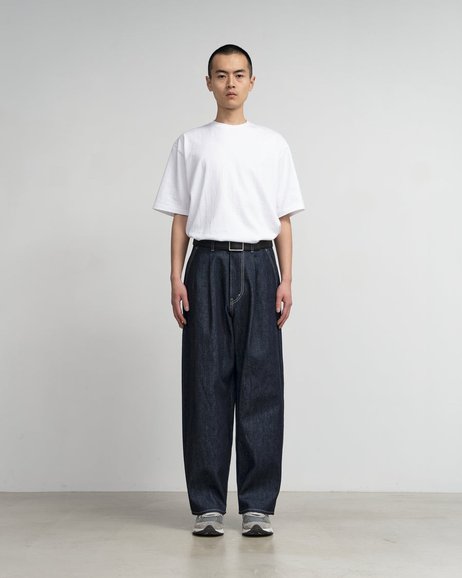 Selvage Denim Two Tuck Pants