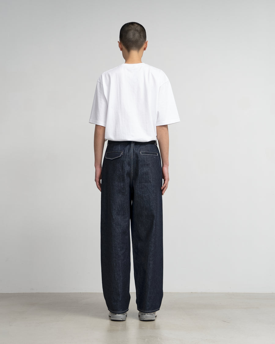 Selvage Denim Two Tuck Pants