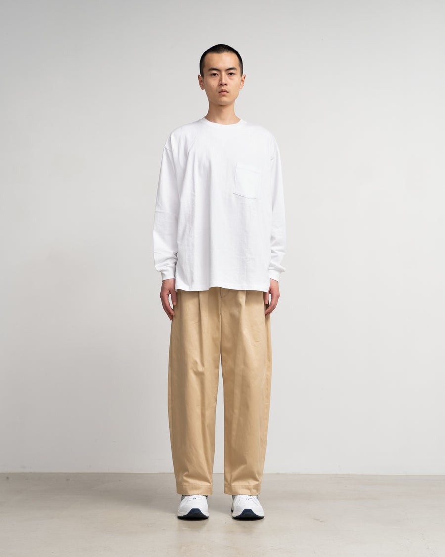 L/S Oversized Pocket Tee
