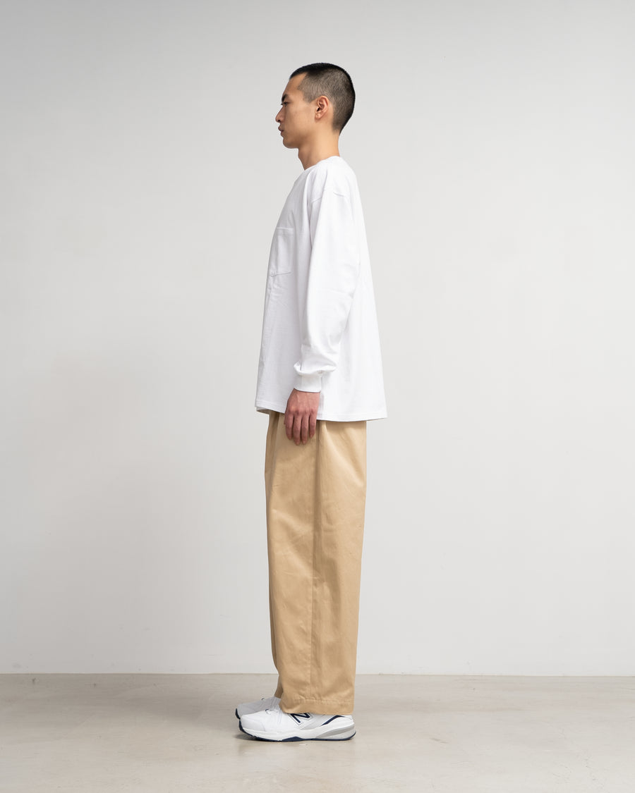 L/S Oversized Pocket Tee
