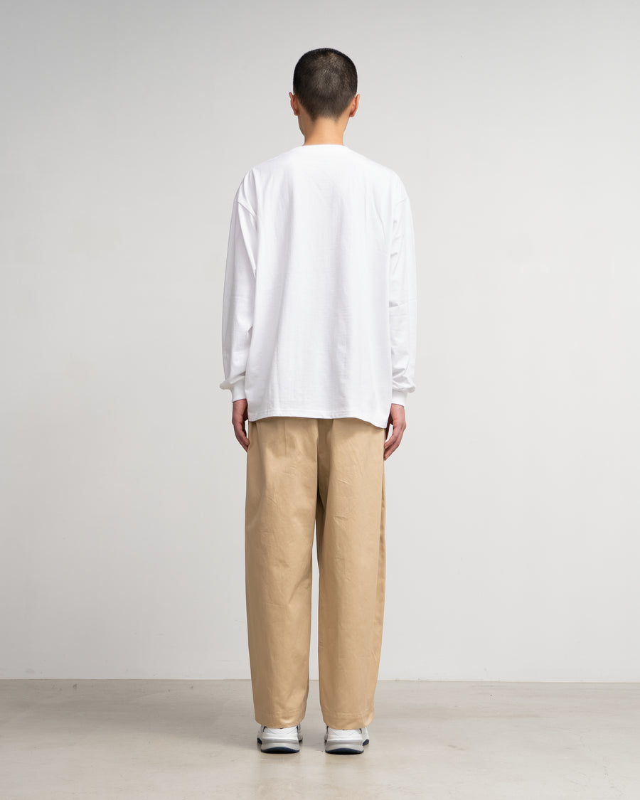 L/S Oversized Pocket Tee