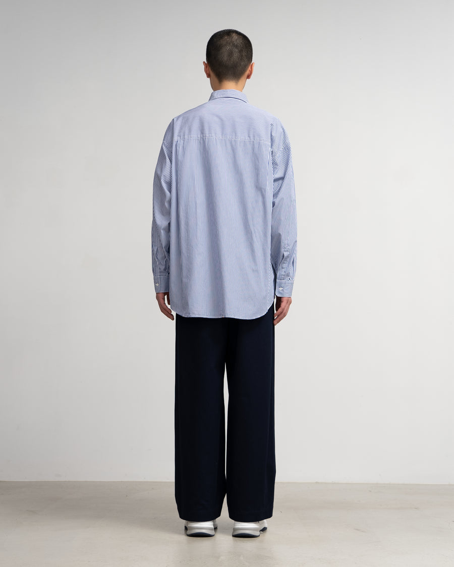 Broad L/S Oversized Regular Collar Shirt