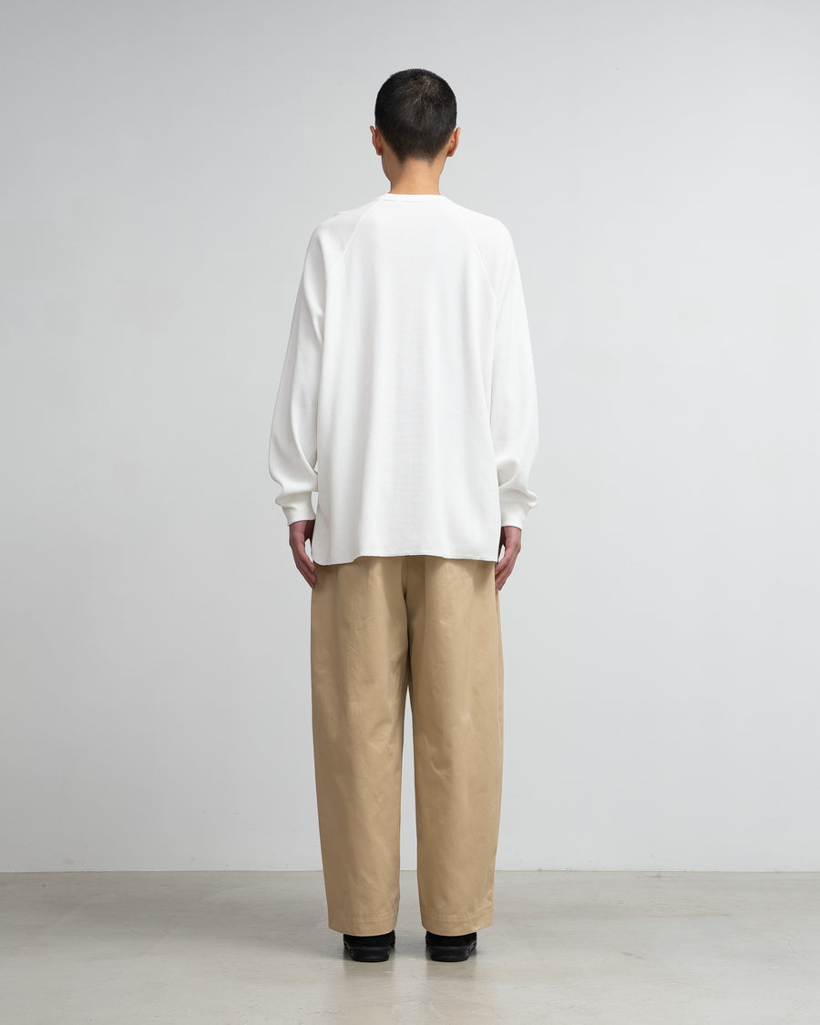 Waffle L/S Crew Neck Tee