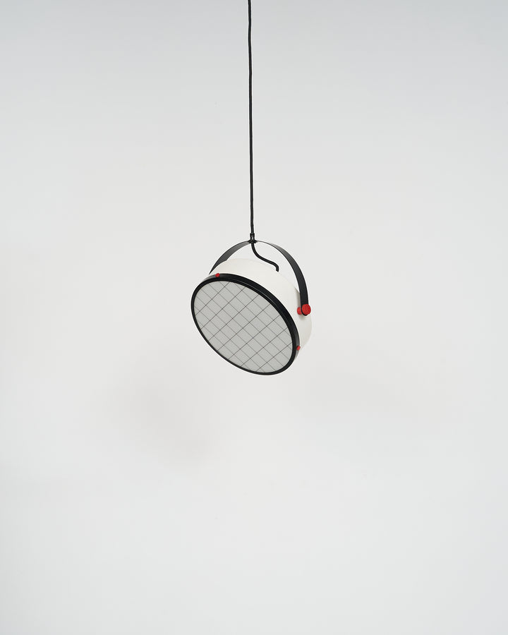 Postmodern Pendant Light / ODELIC 1980s