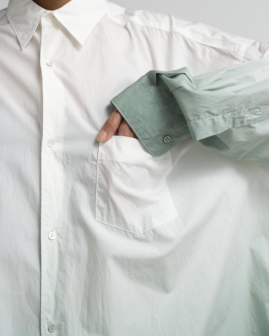 Broad L/S Oversized Regular Collar Shirt