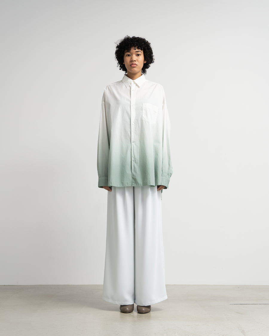 Broad L/S Oversized Regular Collar Shirt