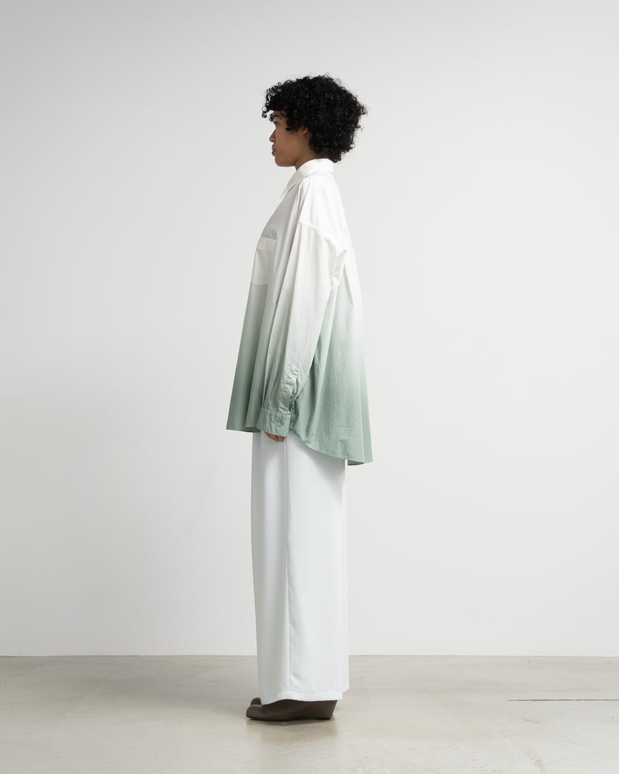 Broad L/S Oversized Regular Collar Shirt