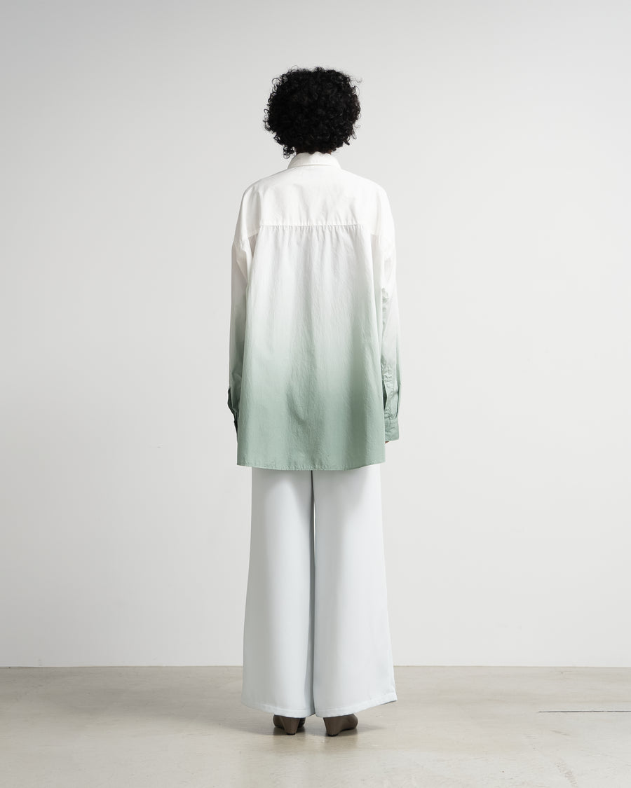 Broad L/S Oversized Regular Collar Shirt