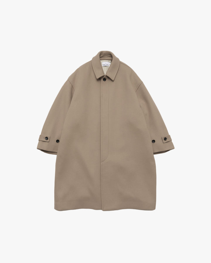 Light Melton Oversized Coat