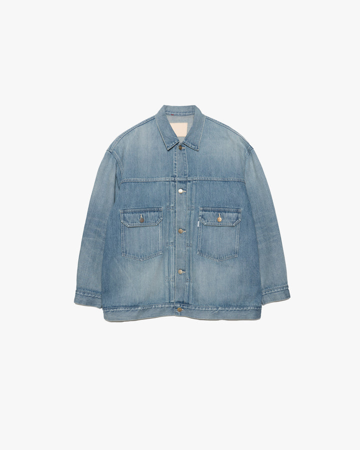 Selvage Denim Jacket -LIGHT FADE-