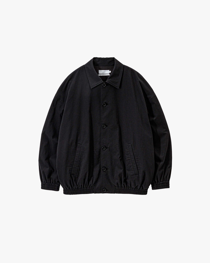 Cotton Wool Poplin Oversized Blouson