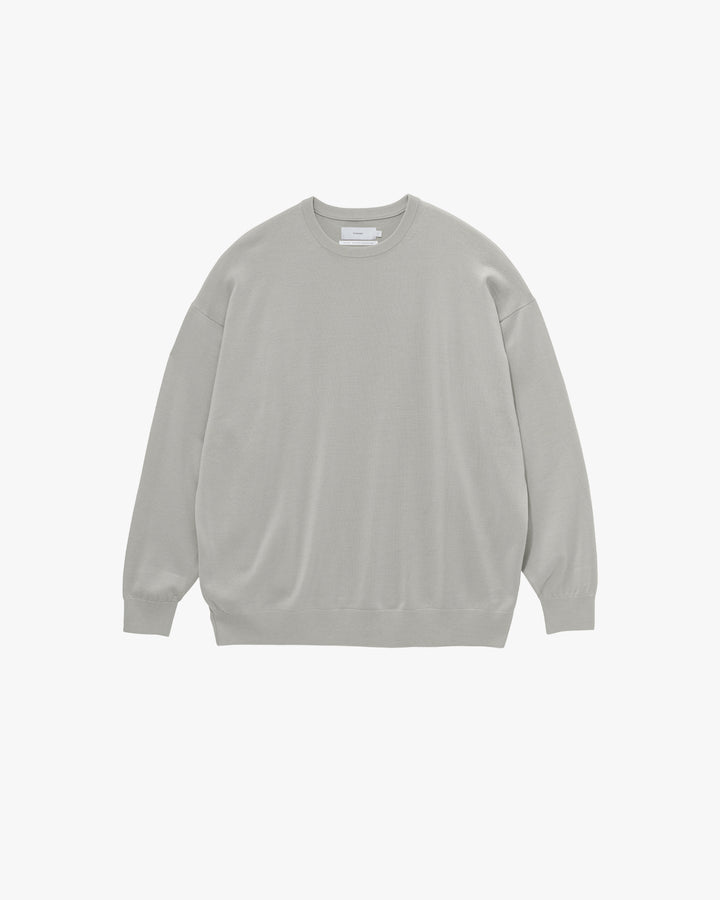 High Gauge L/S Oversized Crew Neck Knit