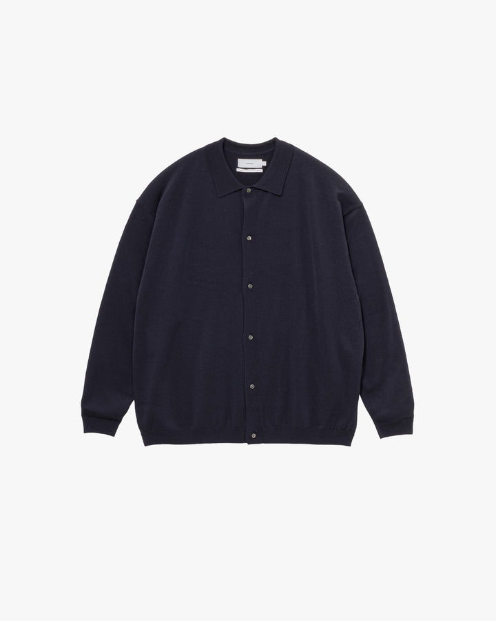 High Gauge Oversized L/S Knit Shirts