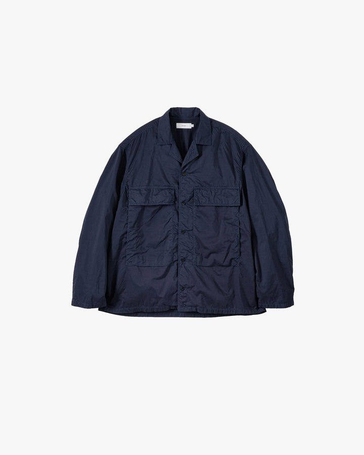 Garment Dyed Typewriter Fatigue Shirt
