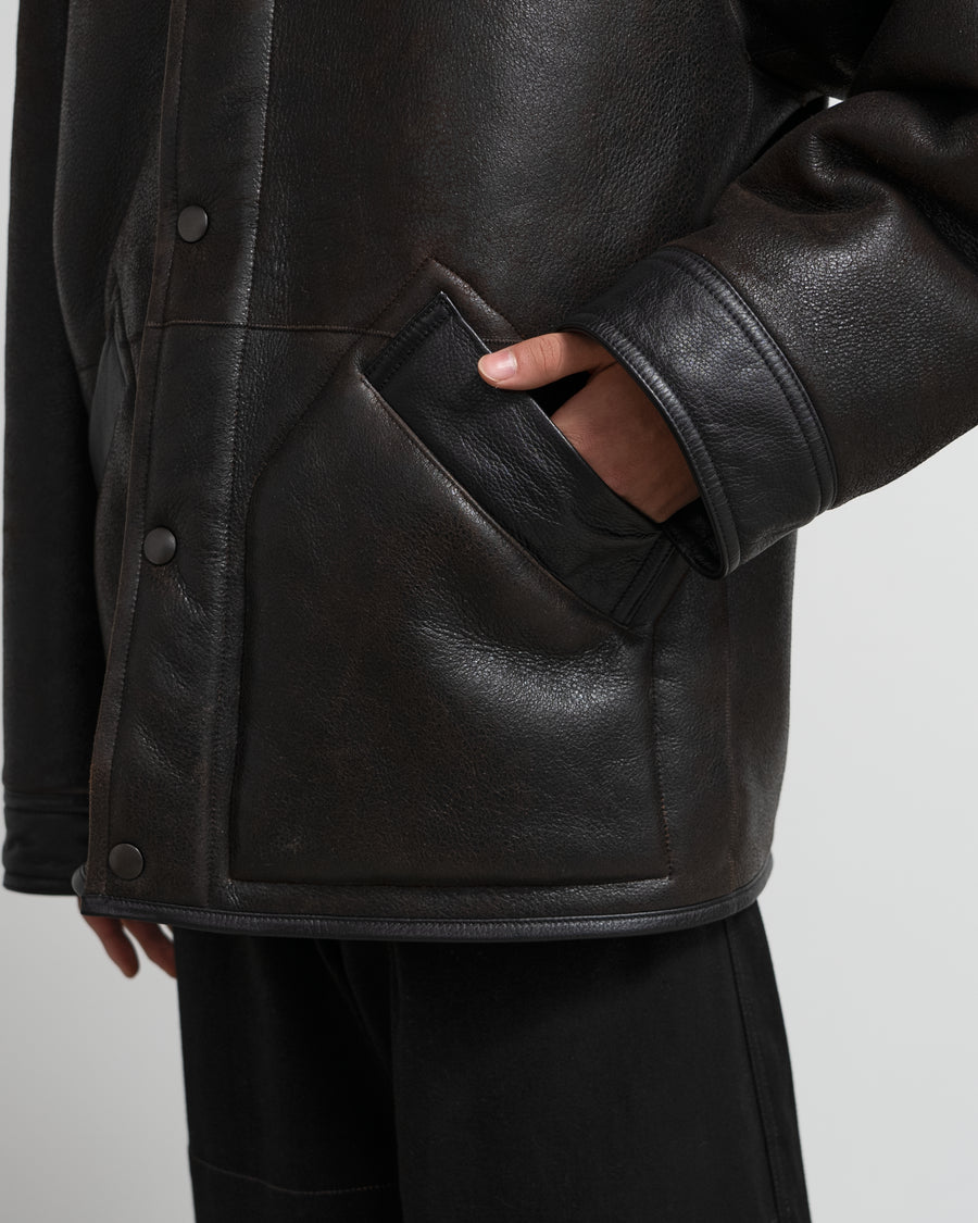 SHEARLING COAT