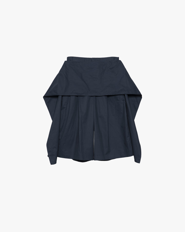 COMPACT COTTON BERMUDA PANTS